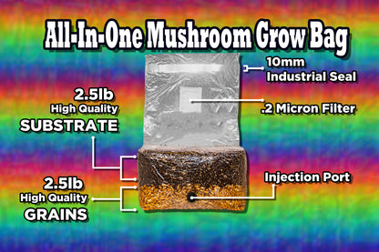 Magic 5lb All-In-One Mushroom Growing Bag